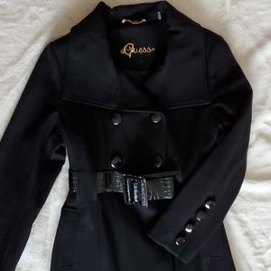 GUESS Black Dress Coat